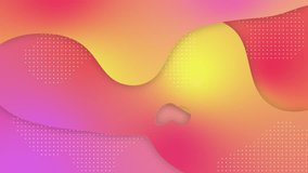 Color waves looped animated backgrounds