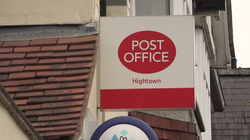 Static shot of the Post Office in Hightown, Wrexham
