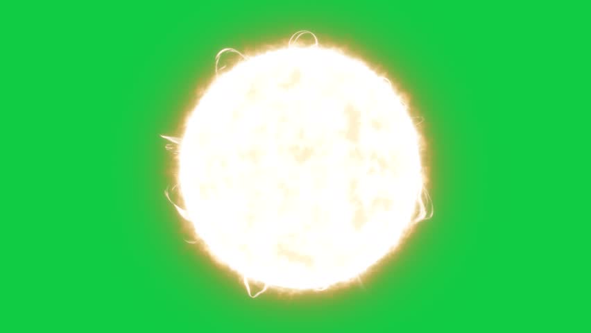 Orange Yellow Star on Chromakey Green Screen Background Royalty-Free Stock Footage #1098947941