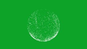 Snow falling down slowly 4K animation on Green screen. Christmas falling snow. Snowfall in holidays on chroma key background. - Powered by Shutterstock - Get 15% off with code: PIKWIZARD15
