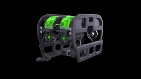 Deep Sea ROV (Underwater Remote Operated Vehicle), 3D Rendered - Powered by Shutterstock - Get 15% off with code: PIKWIZARD15