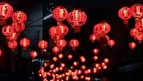 Chinese new year lantern in chinatown area.
Translate chinese alphabet Daji dali on Lantern meaning profitable trade - Powered by Shutterstock - Get 15% off with code: PIKWIZARD15