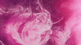 Color steam. Fume swirl. Vapor floating. Pink glowing smoke cloud texture paint water wave spreading motion abstract background. - Powered by Shutterstock - Get 15% off with code: PIKWIZARD15