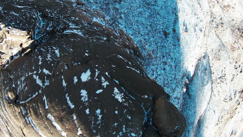 FPV Drone Dives in Mountains