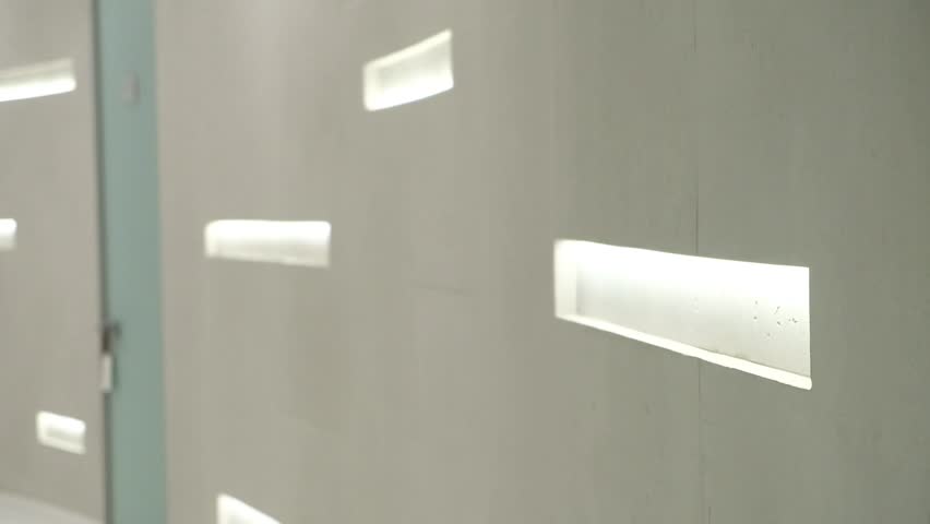 modern office studio. futuristic corridor