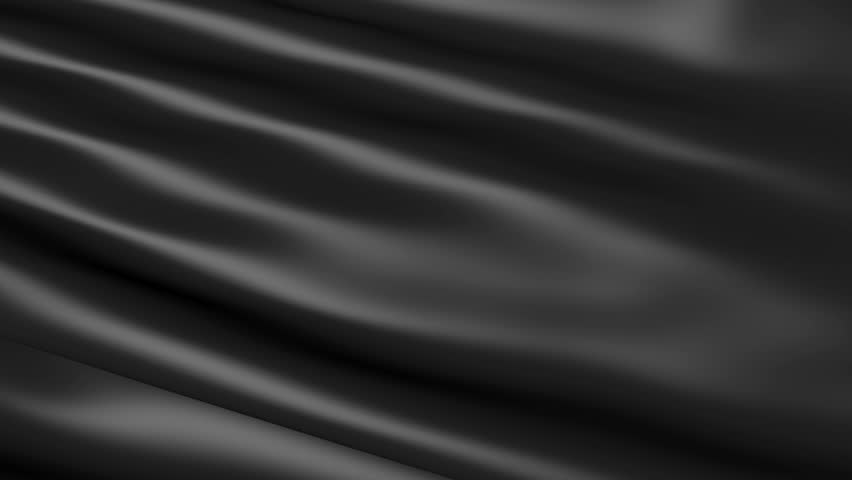 Black mourning textured fabric in motion. Wall is a canvas in the wind.  Royalty-Free Stock Footage #1099107375