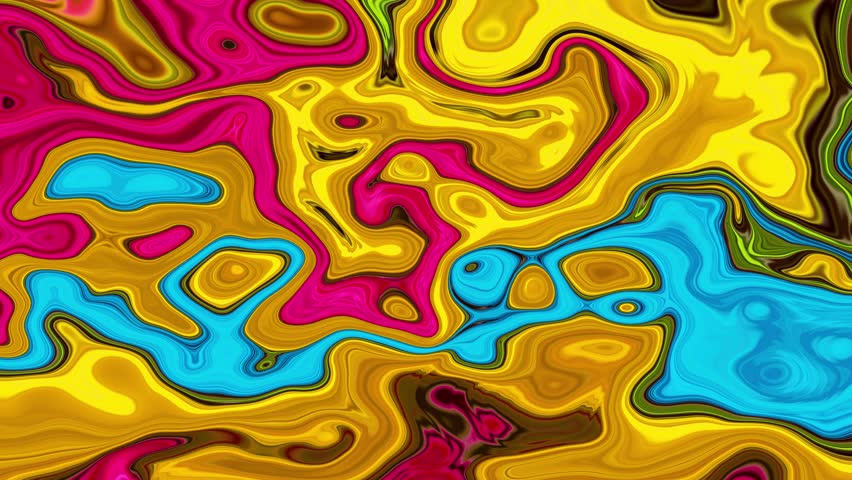 Abtract colorful modern wavy background