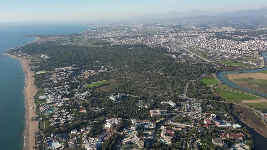 Side. Manavgat. Beach. View. Turkey
