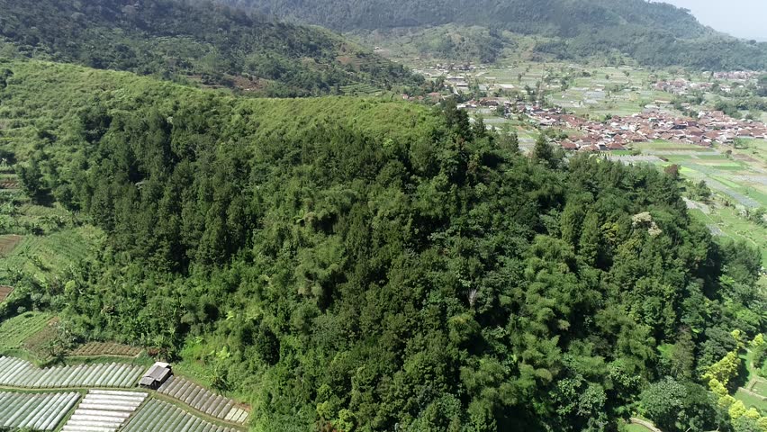 Beautifull Hills at West Java Indonesia