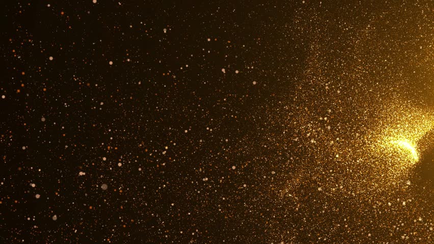 Particles Gold Glitter Bokeh Award.Gold Light Stripe.sun flame.cosmic energy | Shutterstock HD Video #1099164845