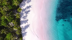 4K high quality video Aerial view tropical beach sea Phuket Thailand on January 2023