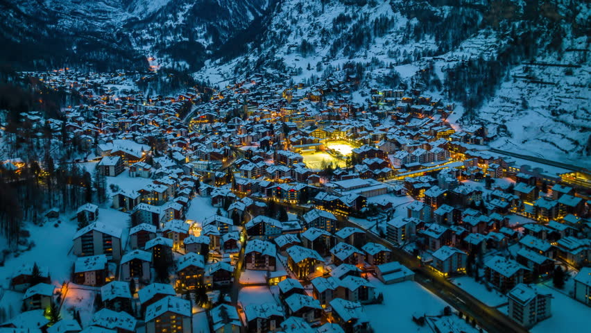 Matterhorn and Swiss Alps, Zermatt, Switzerland.