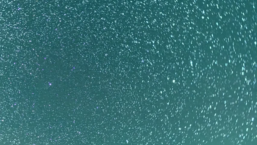 Milky way in night horizon, night starry blue stars trail, beautiful dark day time, stars shining, white. Star trails rolling. Nice clear weather.