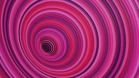 Smooth pink circles hypnotic pattern animation, Abstract seamless loop of 3D render circles, Geometric concept, Circles with the effect of displacement - Powered by Shutterstock - Get 15% off with code: PIKWIZARD15