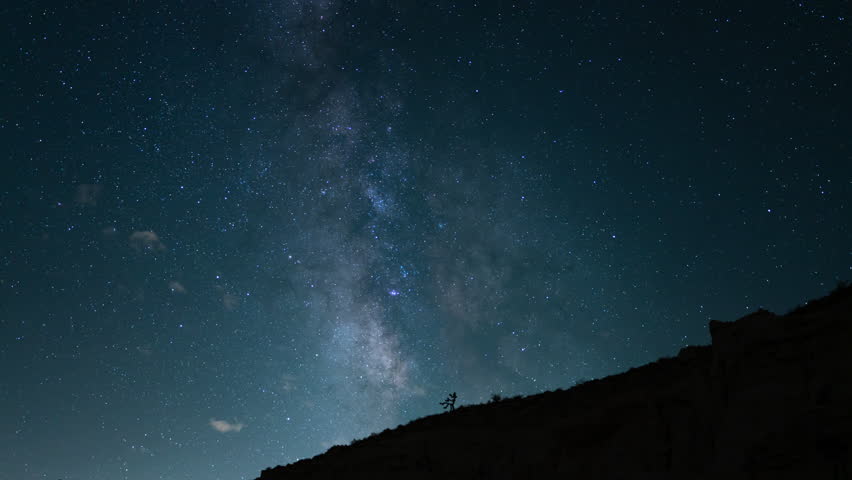 Milky Way Galaxy 35mm South Sky Above Joshua Tree