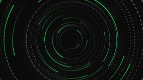 Future interface of modern targeting system during working process, seamless loop. Animation. Abstract digital display with technological searching program - 4K Video Background Seamless Loop - Powered by Shutterstock - Get 15% off with code: PIKWIZARD15