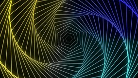 wavy background animation .Hypnotic Motion Fractal Design Looped Animation Beautiful fast loop