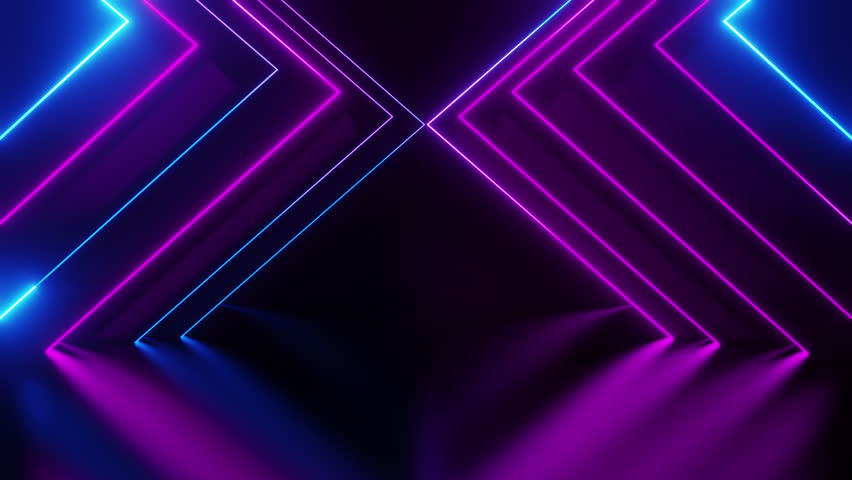 Pink blue neon triangle stripe background, light sweep animate, looped, 4k resolution. | Shutterstock HD Video #1099246067