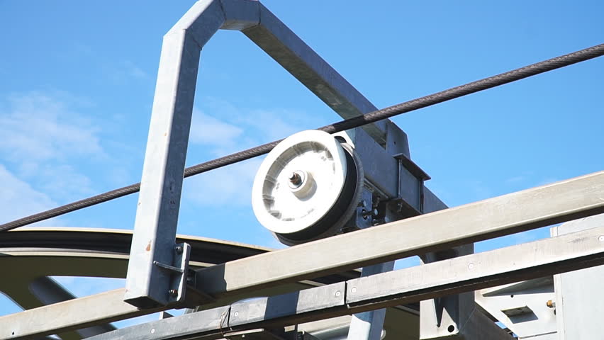 Ski discount lift pulley