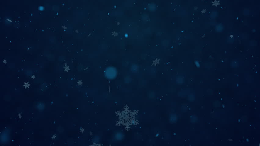 Winter blizzard and snowfall with gusts of wind. Falling snowflakes at different distances realistically simulates a snow storm. Looped | Shutterstock HD Video #1099257003