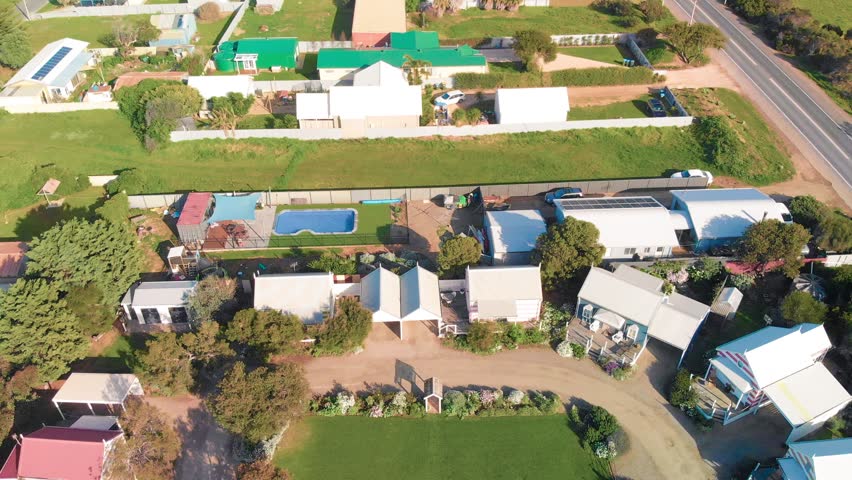 Middleton homes aerial view, South Australia