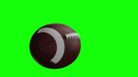 Slow-motion American football Kick Throw on Alpha Screen. Can be a seamless loop. Note! Only premultiplied alpha mode! - Powered by Shutterstock - Get 15% off with code: PIKWIZARD15