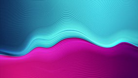 Contrast blue violet abstract wavy background. Seamless looping motion design. Video animation Ultra HD 4K 3840x2160