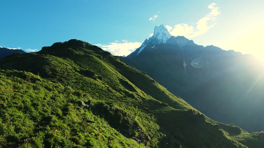 Mardi Himal (Mount Fishtall)  During Summer is a Popular trekking destination