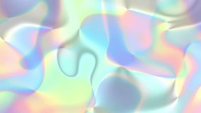 Moving random wavy texture. Psychedelic wavy animated abstract curved shapes. HD Looping footage.