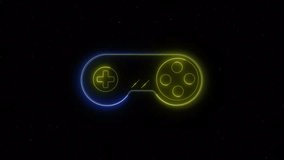 Neon Gamepad, Video Games Concept Background, Animation, Loop
 - Powered by Shutterstock - Get 15% off with code: PIKWIZARD15
