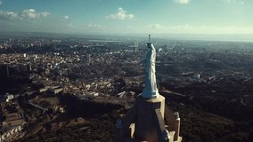 Aerial view of Fort Santa Cruz and Oran, Algeria - Powered by Shutterstock - Get 15% off with code: PIKWIZARD15