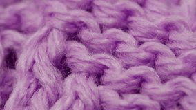 Knitted purple woman warm grey sweater or scarf, textile macro of Wool fabric texture close up background - Powered by Shutterstock - Get 15% off with code: PIKWIZARD15