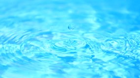 Water drops liquid few drops Slow Motion - Powered by Shutterstock - Get 15% off with code: PIKWIZARD15