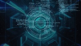 Animation of programming language over globe, graph, bars, map and digital clock. Digitally generated, hologram, globalization, time, coding, machine learning, progress and technology concept. - Powered by Shutterstock - Get 15% off with code: PIKWIZARD15