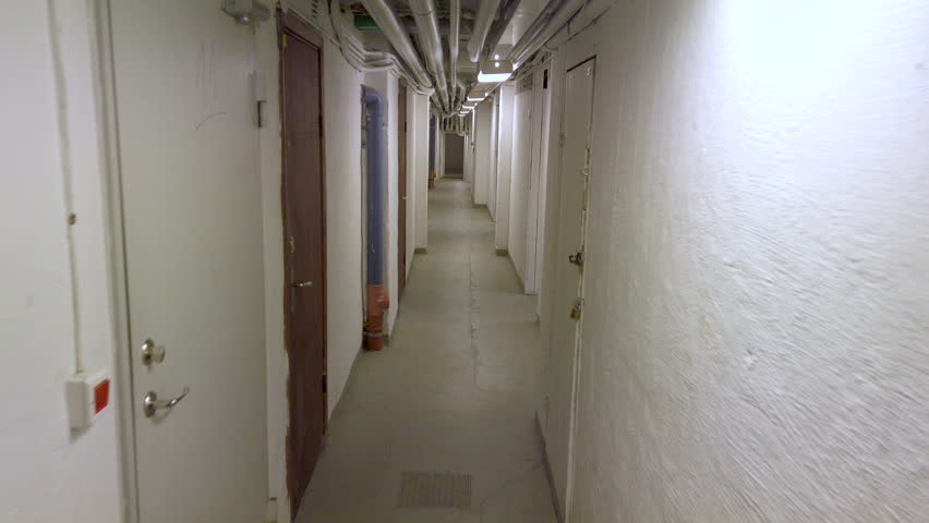 FPW walking through a basement 