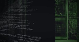 Animation of you win text and data processing over server room. Global technology, computing and digital interface concept, digitally generated video. - Powered by Shutterstock - Get 15% off with code: PIKWIZARD15