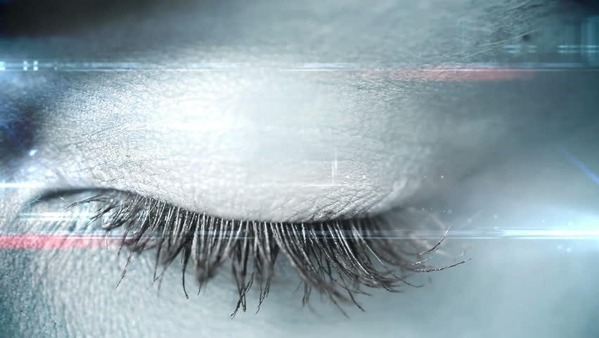 Animation of network of connections and data processing over eye. Global technology, connections and digital interface concept digitally generated video. - Powered by Shutterstock - Get 15% off with code: PIKWIZARD15