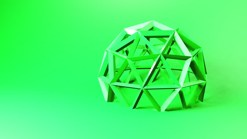 Wireframe sphere geometric background. 3D motion graphics. Minimalist geometric looping video design | Shutterstock HD Video #1099499917
