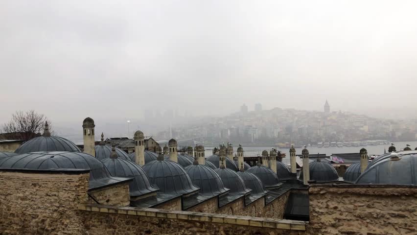 Panorama of the historical center of istanbul. Istanbul panorama. Istanbul, Turkey