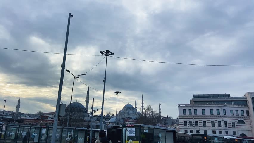 Panorama of the historical center of istanbul. Istanbul panorama. Istanbul, Turkey
