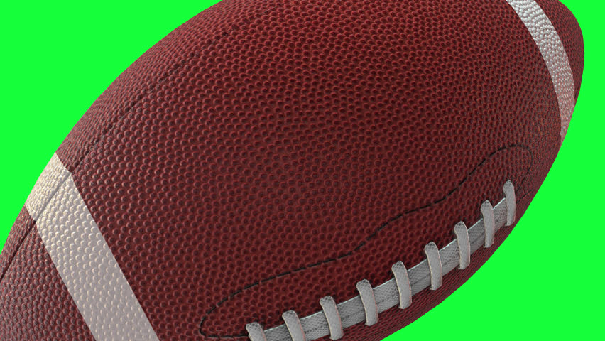 American soccer ball transitions on a green screen. American soccer ball transitions with key colors. Chroma color | Shutterstock HD Video #1099551165