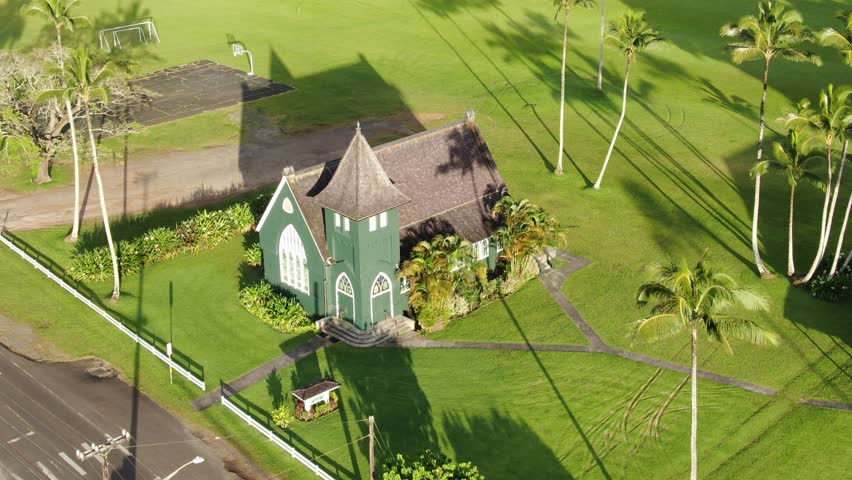 Waiʻoli Huiʻia Church, Hanalei, North Shore, Kauai, Hawaii