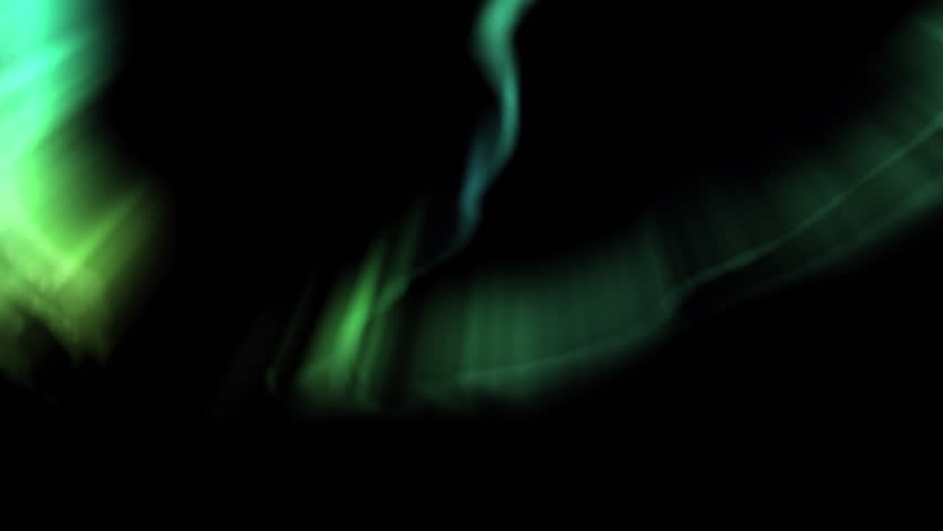 Aurora Borealis Realistic Animation Loop Green 3 Northern Lights | Shutterstock HD Video #1099567121