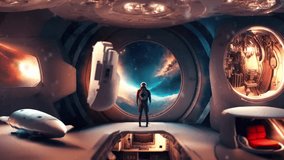 Modern Astronaut Exploring the Galaxies, Planets, and Universe in 3D Render with Advanced Spacecraft and Technology Fantasy Journey to the Cosmos A Futuristic Expedition - Powered by Shutterstock - Get 15% off with code: PIKWIZARD15