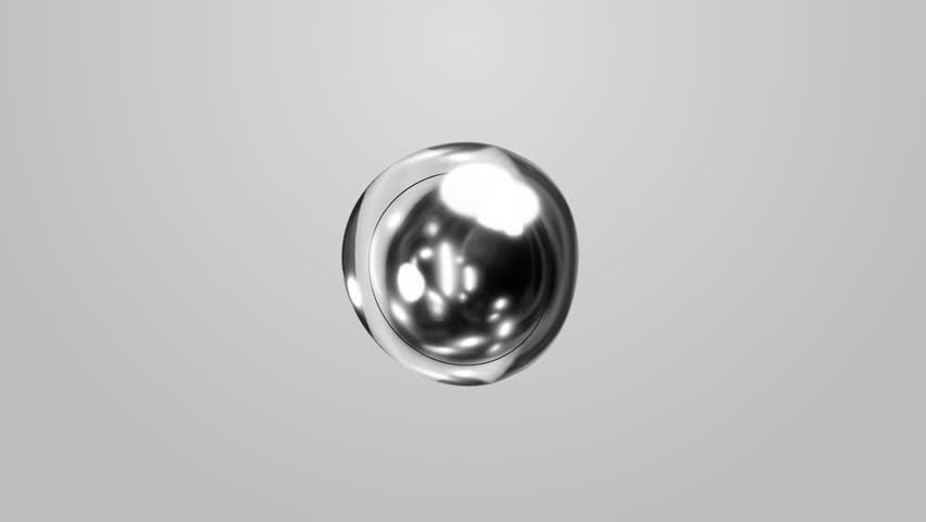 Grey gray white silver metaball liquid metasphere 3d render motion design wallpaper animation water effects mercury bubble meta balls metal transition deformation for business presentation background Royalty-Free Stock Footage #1099590779