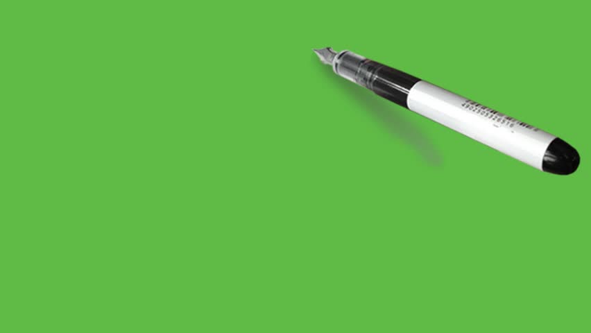 Draw young smart bald man worried, catching head with both hands wearing blue shirt, trouser and footwear with black outline on abstract green background
