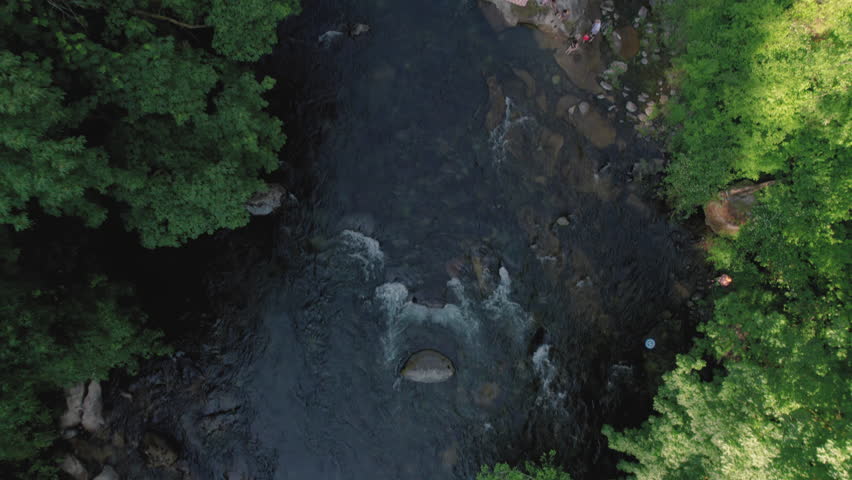 Popular Washington State Cliff Jumping Spot Green River Gorge