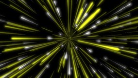 abstract neon lines colorful particles zoom , beam, laser, stripes, glowing, zoom , bright, particles, line, illustration, graphic, dark, vj, stage, party, night, modern, looping,, digital, yellow 4k