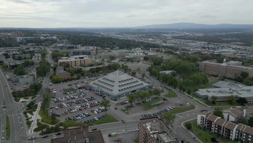 Commercial Pyramid in Quebec city