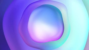 Colourful Abstract Background Animation videos, Abstract colourful waves seamless loop.